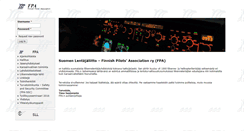 Desktop Screenshot of fpapilots.fi